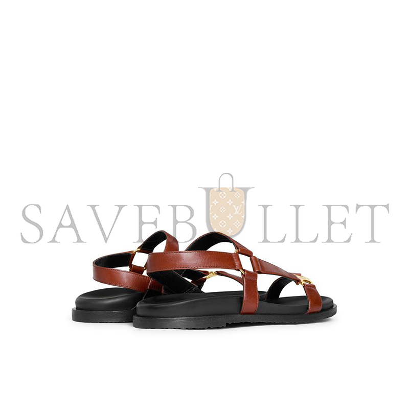 Ce**e maud sandal with triomphe in calfskin 362225042c.04ic